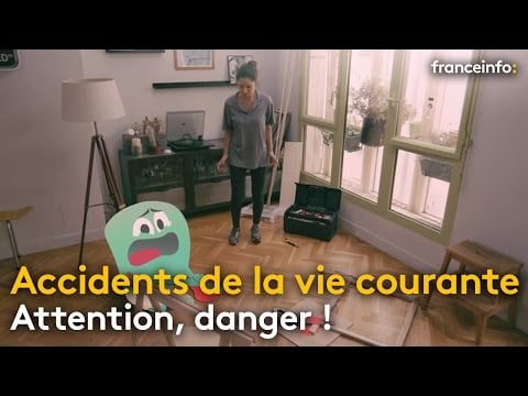 Quels sont les accidents domestiques les plus fréquents ? - franceinfo: