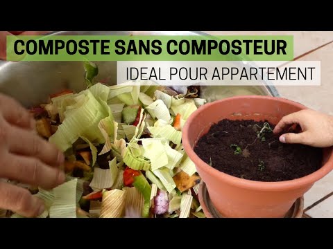 Comment faire du composte en appartement 😉