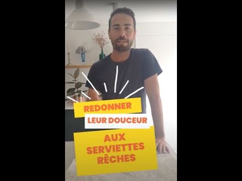 Astuces serviettes rêches #shorts #tutorial #astuce #serviette #diy