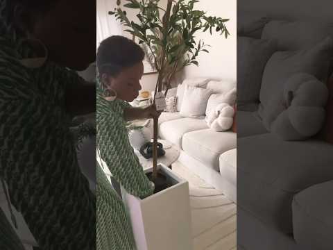 C’est partie… Décoration d’automne 🍂💚🤎#neutral #livingroomdecor #automne