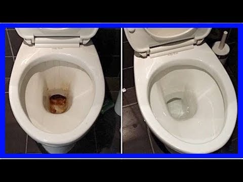 L'Astuce Super Efficace Pour Décrasser La Cuvette des WC Sans Effort.