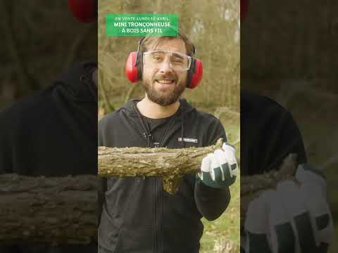 Jardinage 🌿 | Découvrez la mini-tronçonneuse à bois vendue le 10/04 | Lidl France
