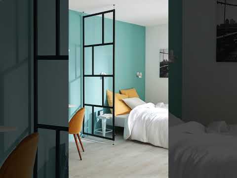 11 inspirations pour créer ou séparer un coin nuit sans cloisonner ! #renovation #aménagement