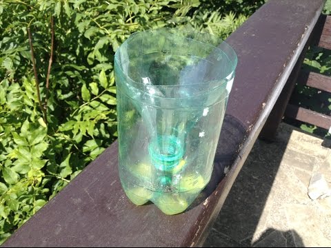 Fabrication d'un piège pour guêpes - En 30 secondes!
