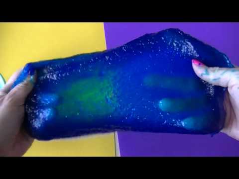 4 slimes sans colle sans borax qui marchent avec des produits que l'on trouve facilement  😁