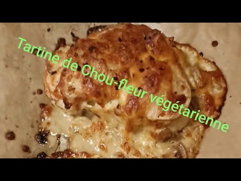 Tartine de Chou-fleur végétarienne