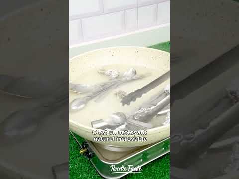 Renaissance de vos couverts : Astuce magique avec aluminium et bicarbonate ! ✨