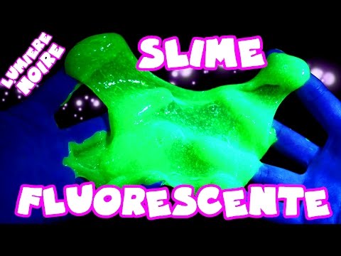 TUTO - FABRIQUE DU SLIME FLUO
