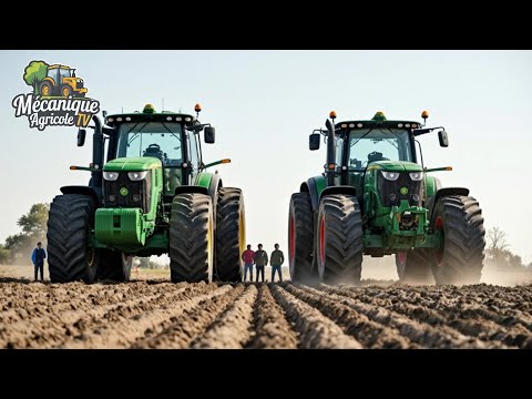Technologie Agricole Moderne de Fendt et John Deere pour la Récolte et le Semis