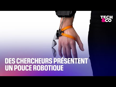 Un pouce robotique présenté par l'université de Cambridge