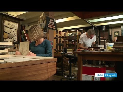 L'atelier de reliure Legrand à Périgueux