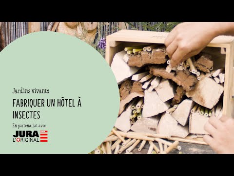 Comment fabriquer un hôtel à insectes