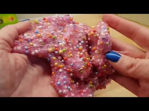 DIY crunchy slime la recette de crunchy slime trop facile sans borax