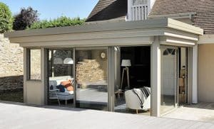 Extension Toit Plat Veranda Christina