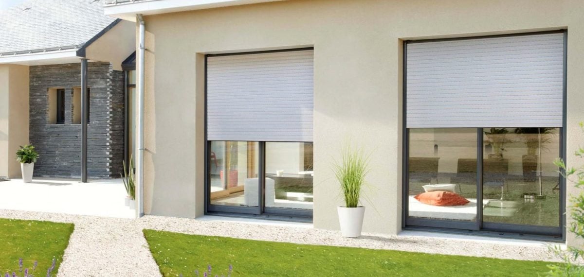 maison volets roulants