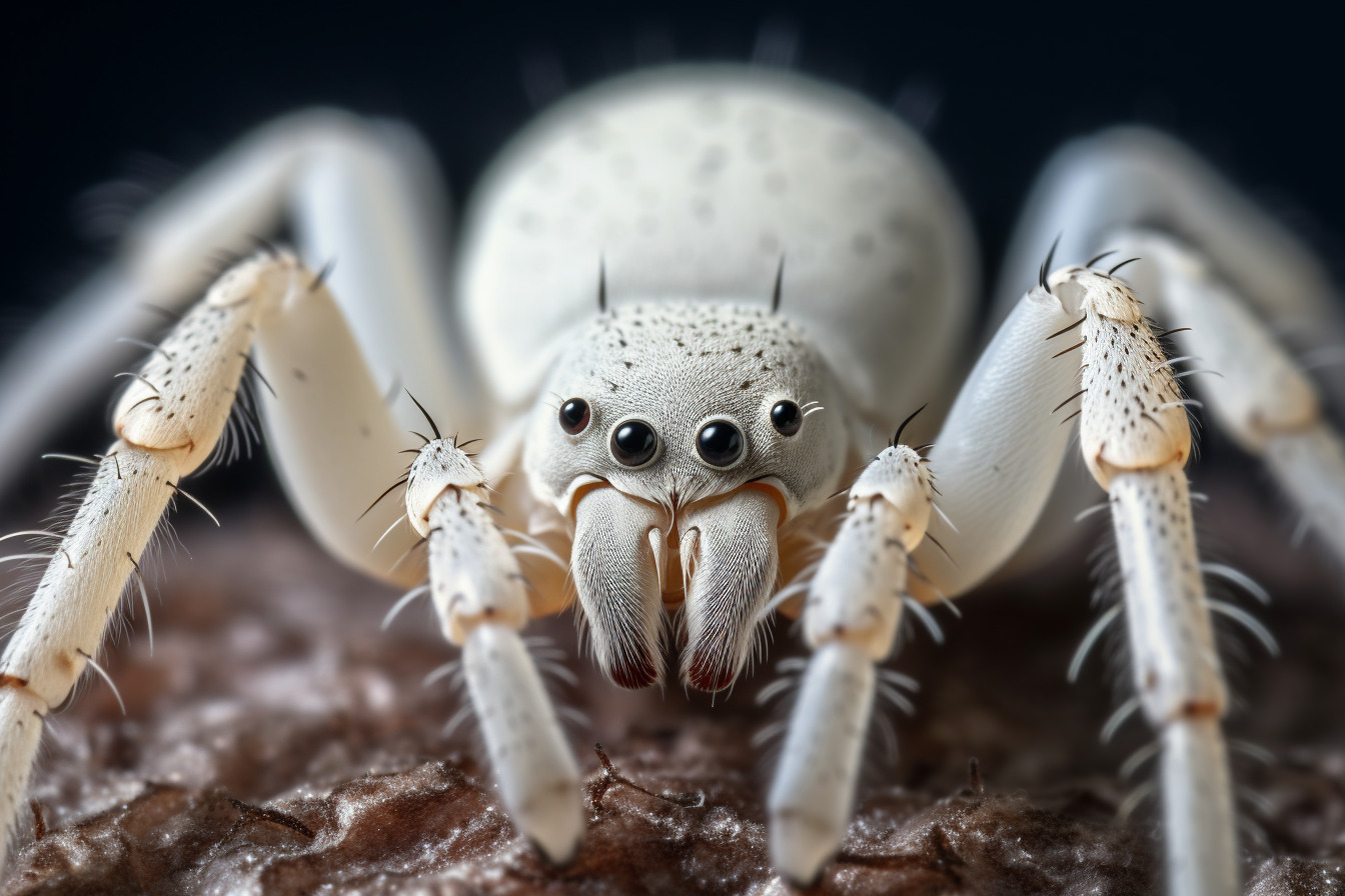 araignée blanche