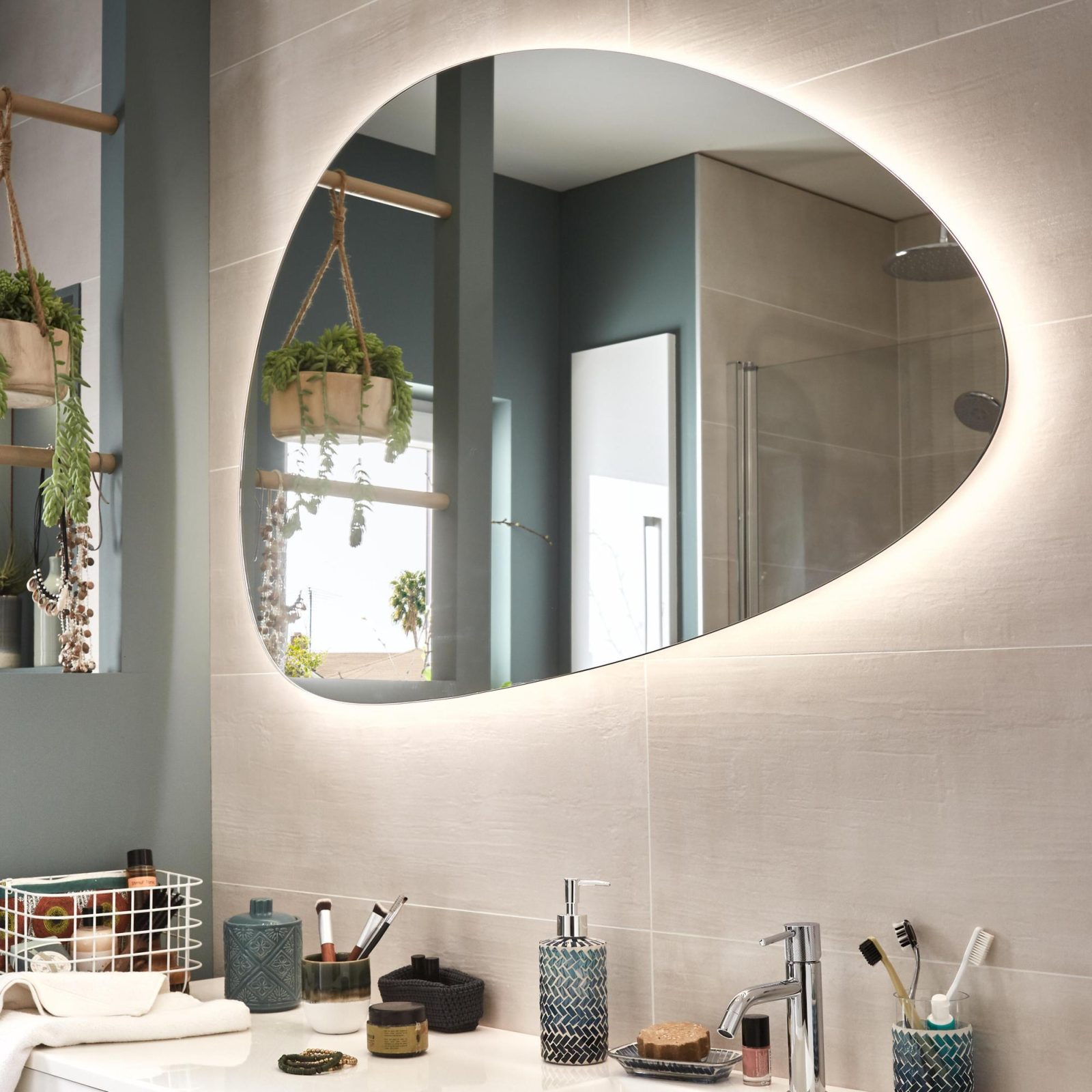 Miroir salle de bain leroy merlin