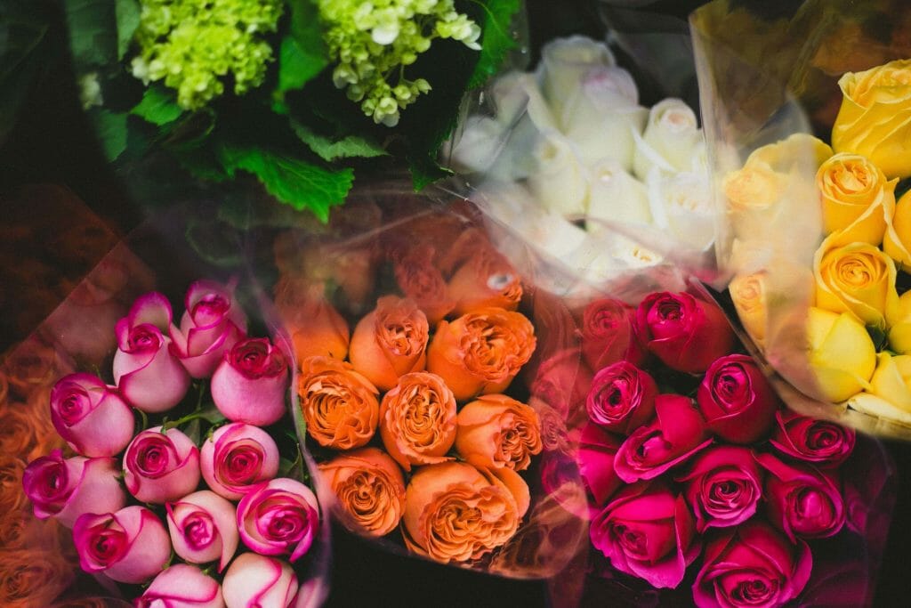 Ce que représente le nombre de fleurs de roses dans un bouquet