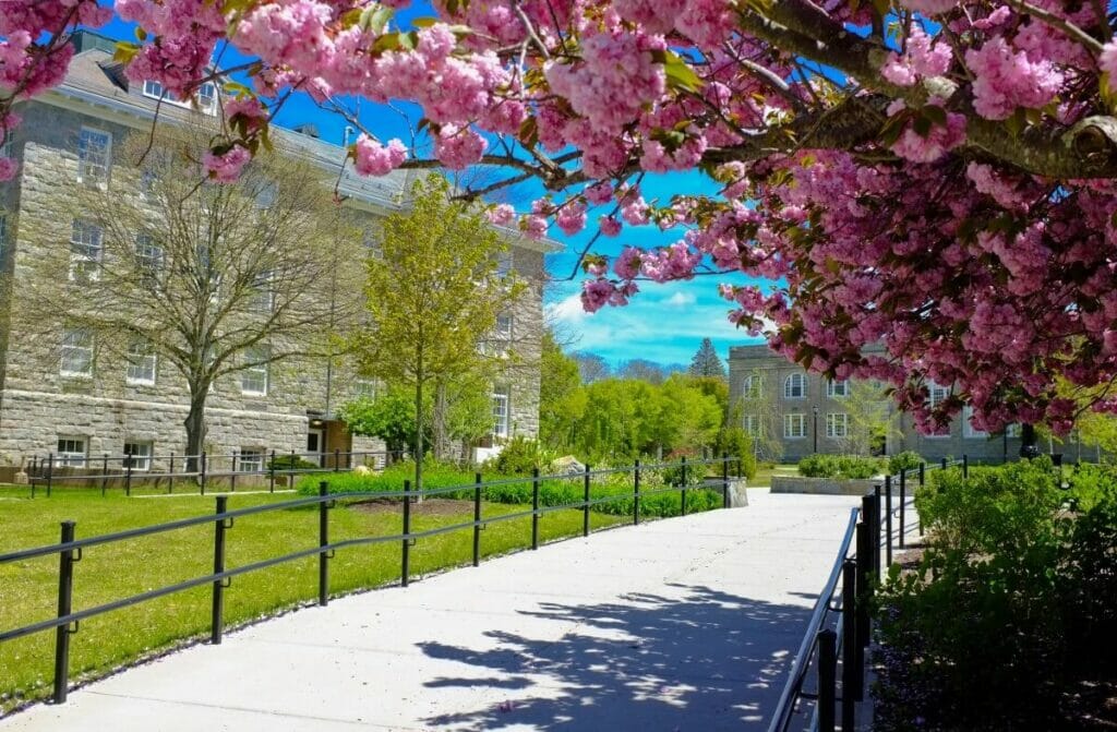 Rhode Island - Jardins botaniques de l'Université de Rhode Island