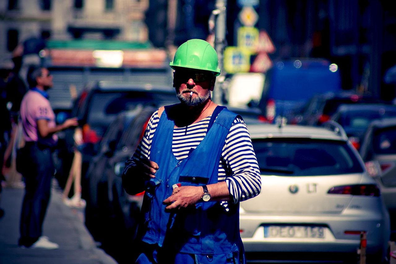 bleu de travail