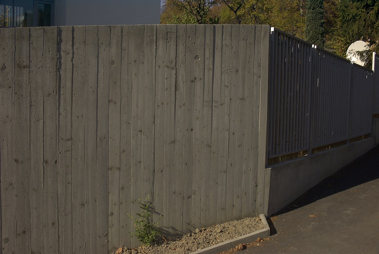 clôture béton