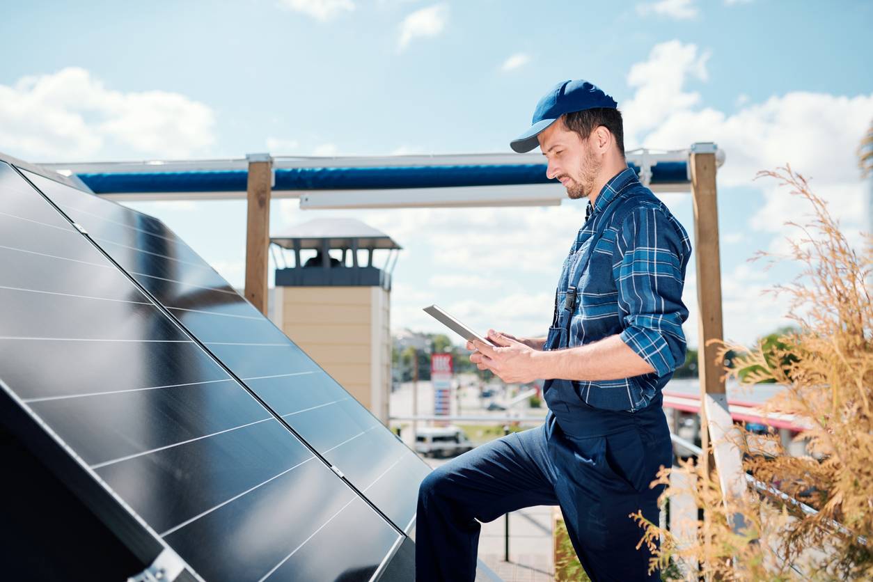 entretien panneaux solaires