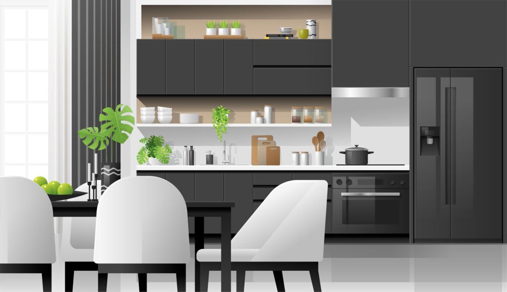 Tendances couleurs meubles cuisine 2023