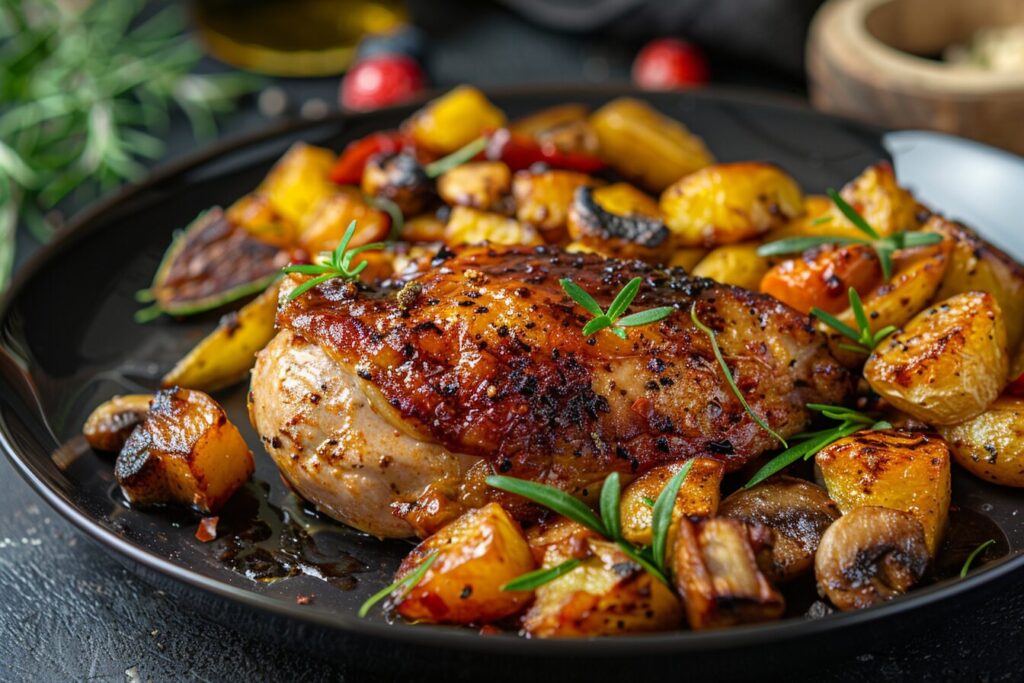 Recette de cuisse de pintade