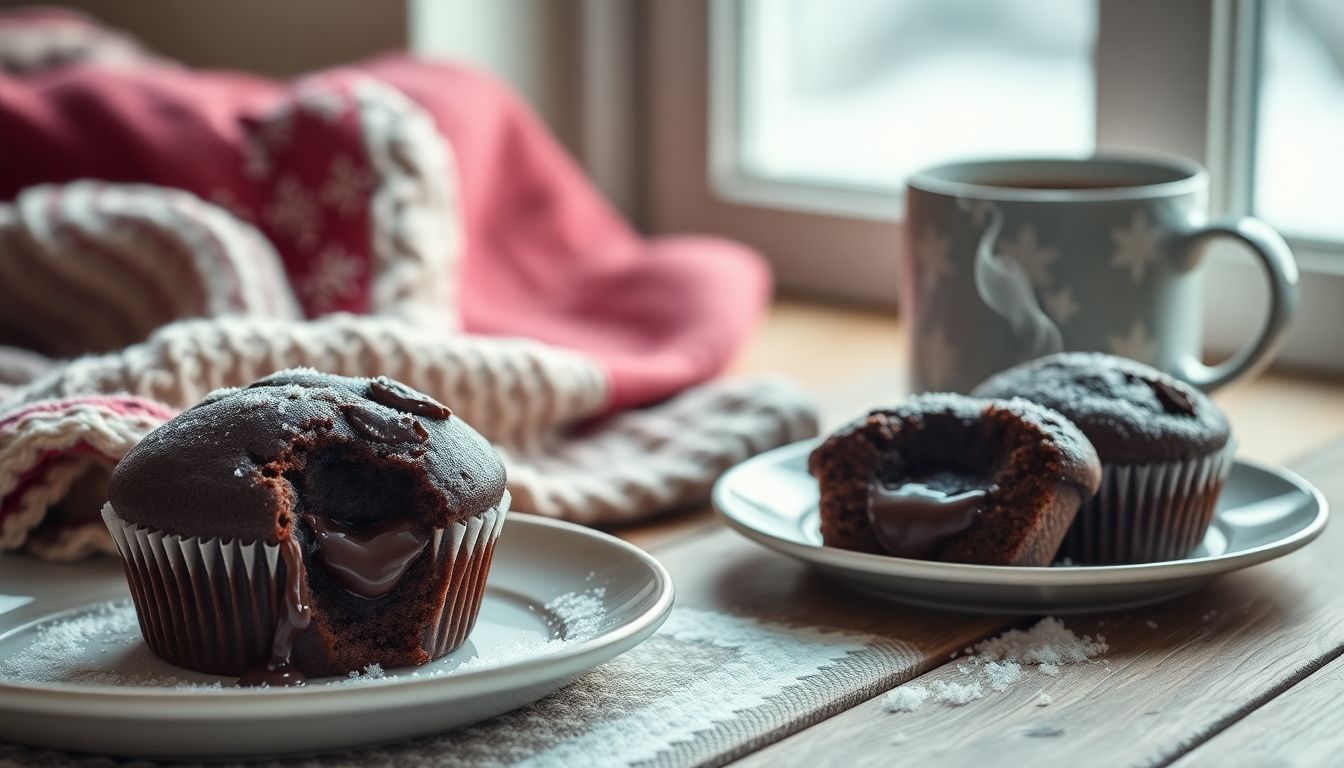 Ces muffins chocolat moelleux sont irrésistibles dès la première bouchée (notre péché mignon d’hiver).